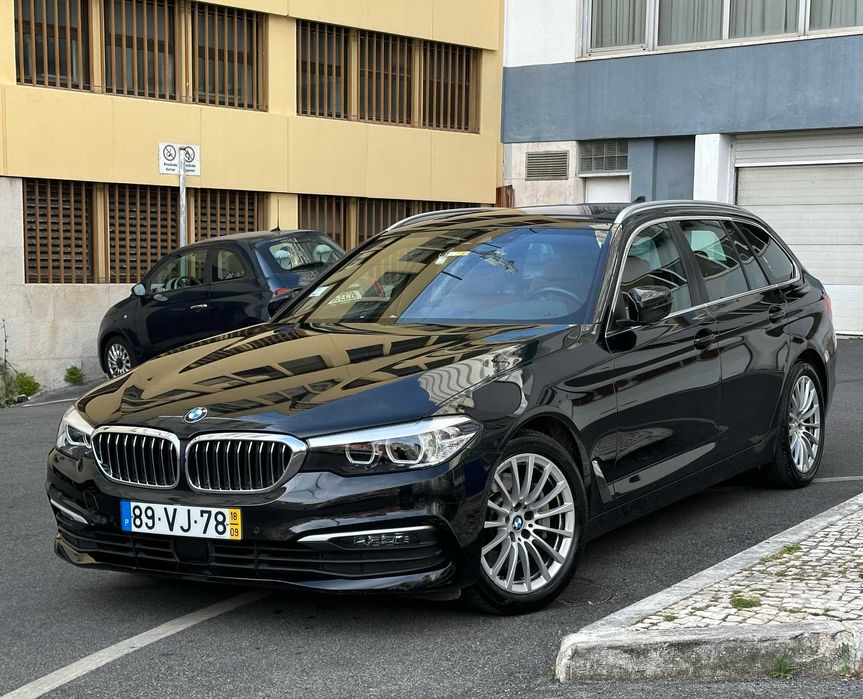 BMW 525 d Line Luxury Auto | Apple Carplay | Interior em Pele Cognac