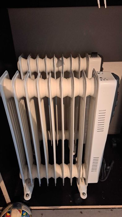 Aquecedores a óleo.