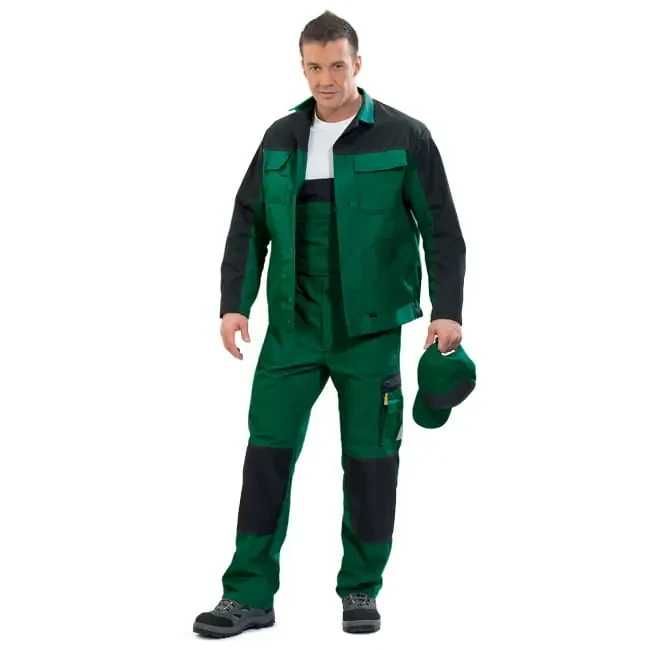 Bluza robocza do pasa WORK - kolor zielony