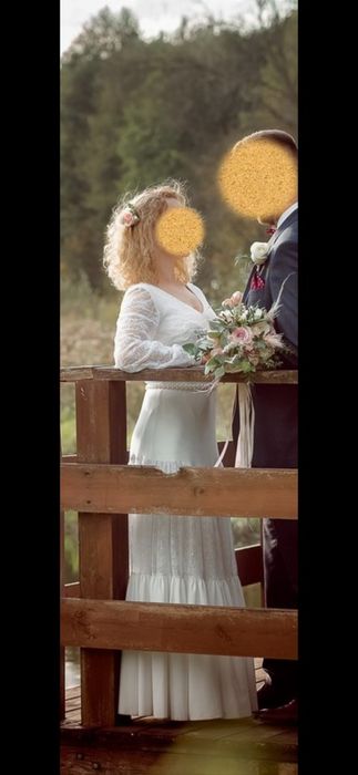 Suknia ślubna Boho