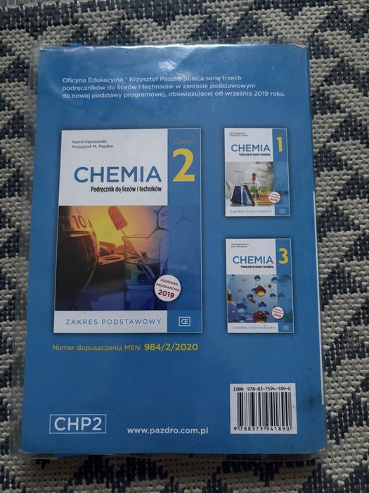 Podręcznik do chemii klasa 2