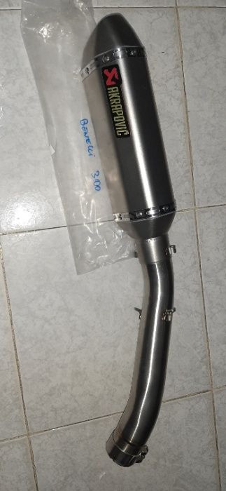 Linha escape Benelli tkr 502 e 302 TNT 125