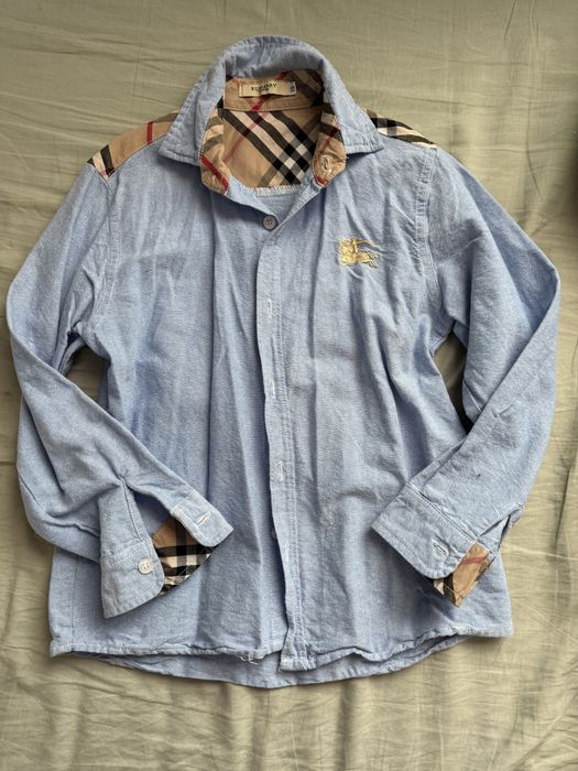 Niebieska koszula Burberry London rozmiar 128-134