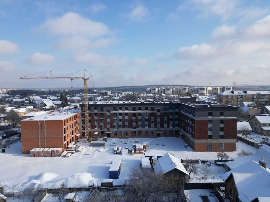 Cвітла однокімнатна 40 кв.м., ЖК Kvartal Soborna , двір без машин