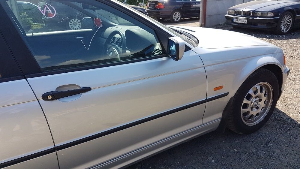 Błotnik BMW E46 maska zderzak drzwi klapa titansilber metallic