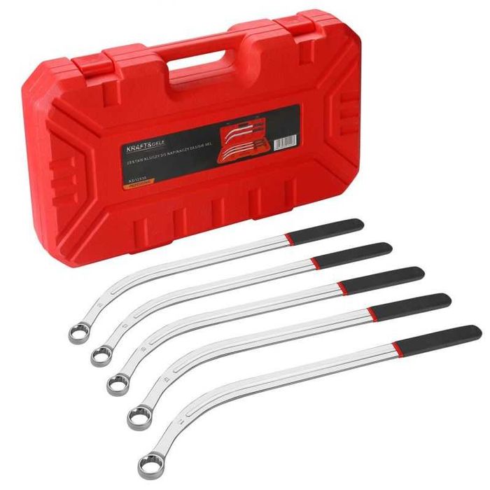 Zestaw kluczy do napinaczy klucz oczkowy do napinacza 5el. KD12530