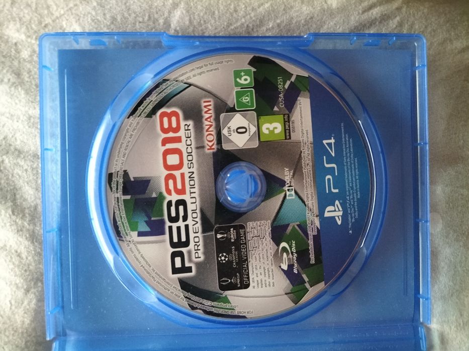 Jogo Pes 2018 versão especial PS4