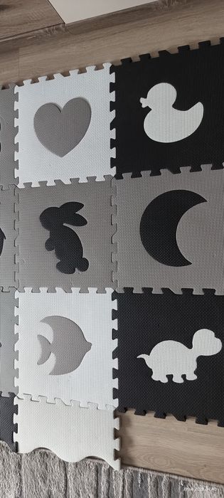 Mata edukacyjna na podłogę dla dzieci, duża.