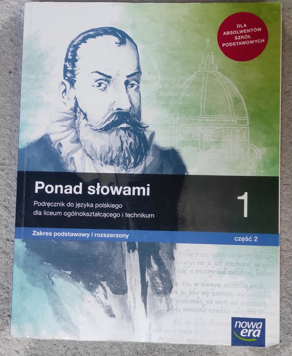Podręcznik Ponad Słowami 1 do języka polskiego