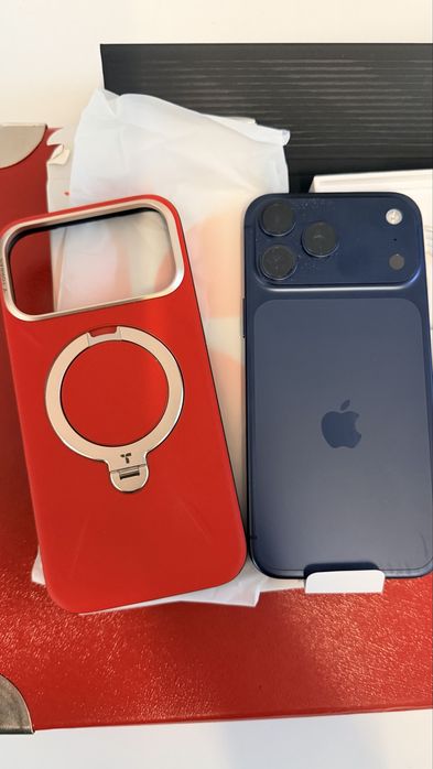 Iphone 17 pro max Azul 256gb Novo .