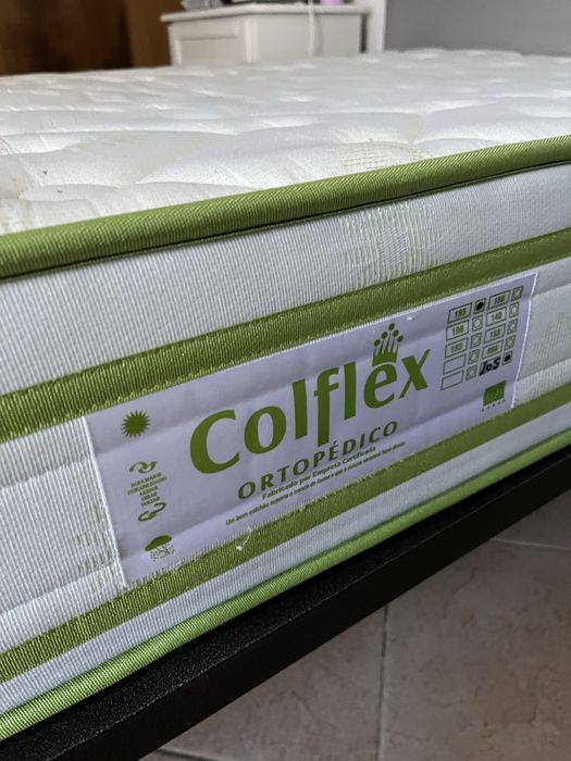 Cabeceira , estrado e colchao