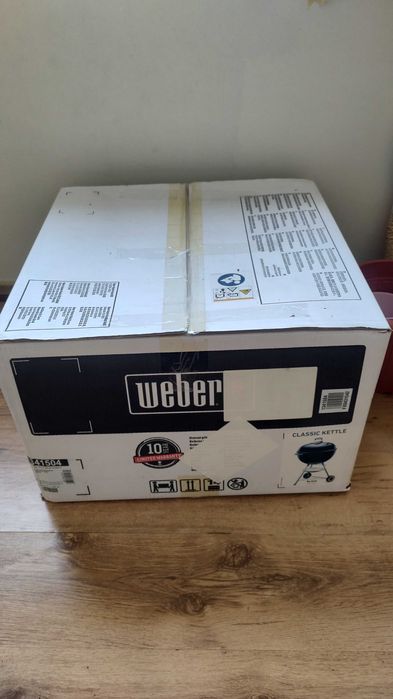Weber 1241304 classic kettle charcoal barbecue