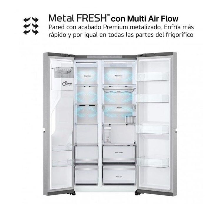 Frigorífico Americano LG semi-novo