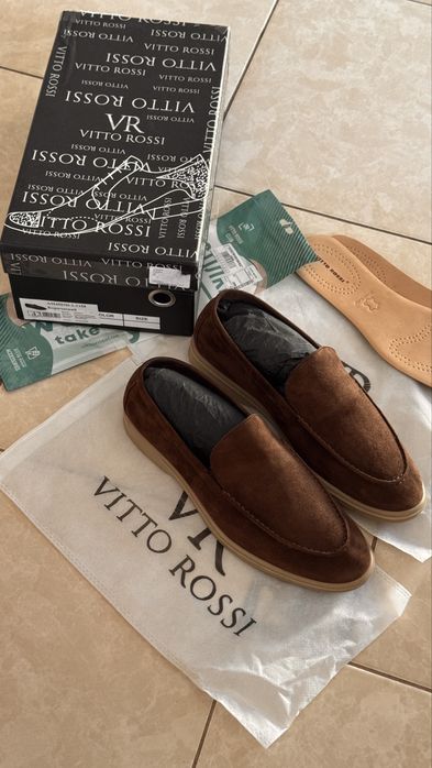 Чоловічі замшеві лофери Vitto Rossi