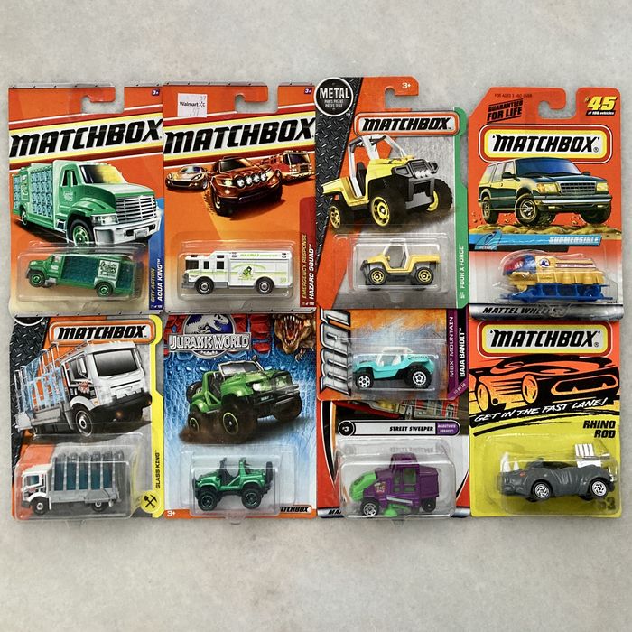 Matchbox, Police, Ambulance, Fire Truck, Military
