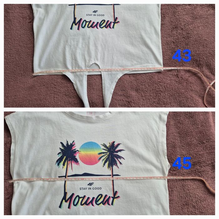 T-shirt dziewczęcy 4F rozmiar 158