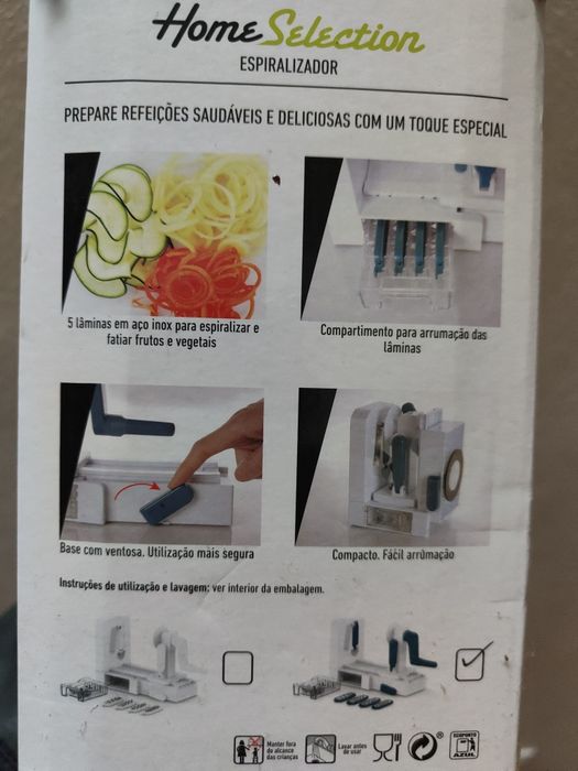 Espiralizador de legumes e fruta