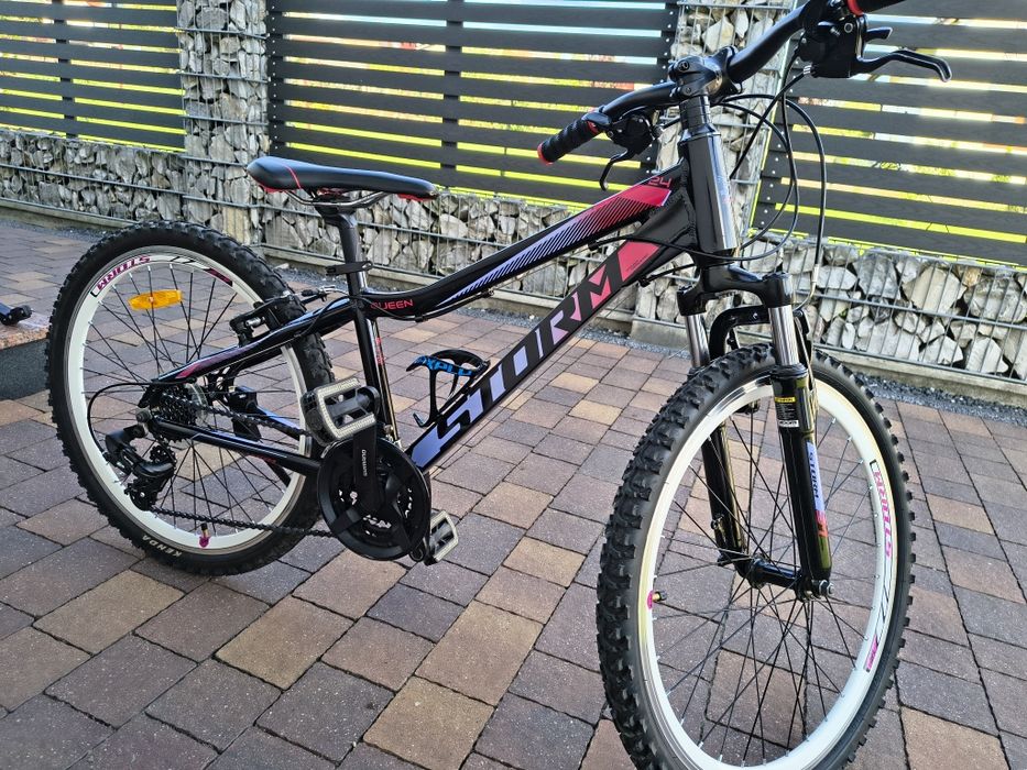 Rower storm r13 koła 24 jak nowy. Stan idealny