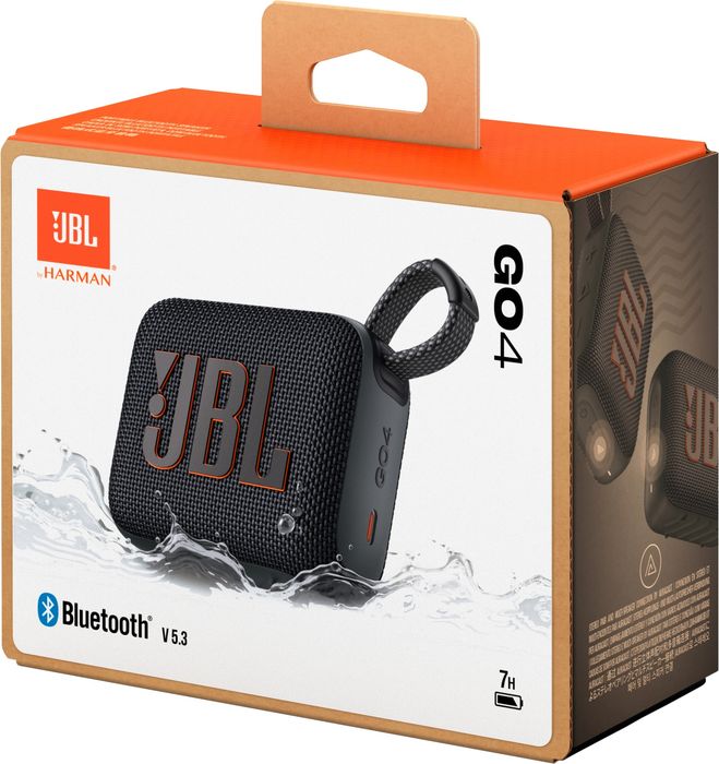 Портативна акустика JBL GO 4 black