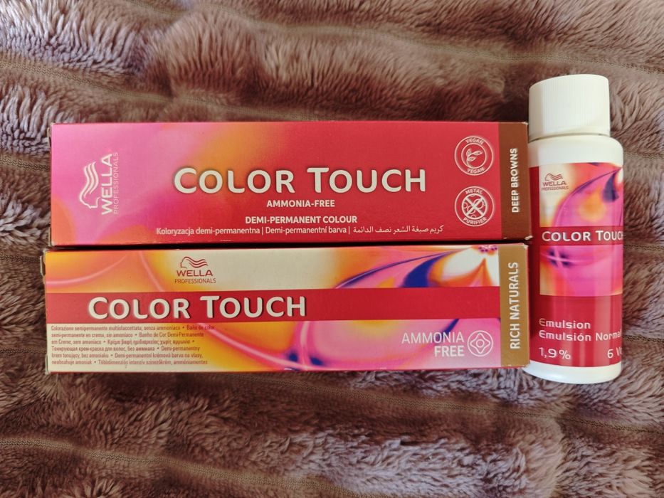 Фарба для волосся color touch,vella professional