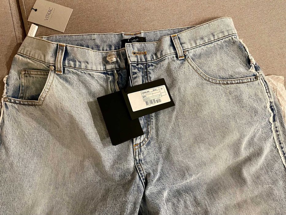 Джинси Balmain з вінтажним ефектом 32 розмір Нові Оригінал