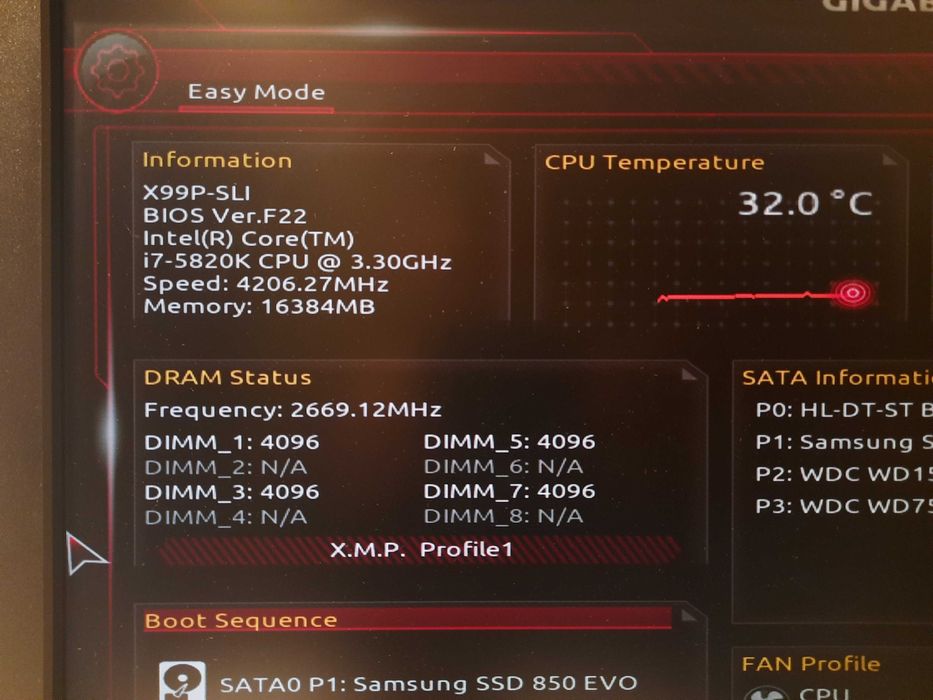 PC Hardware Combo X99 ( Board + CPU + 16GB DDR 4 )