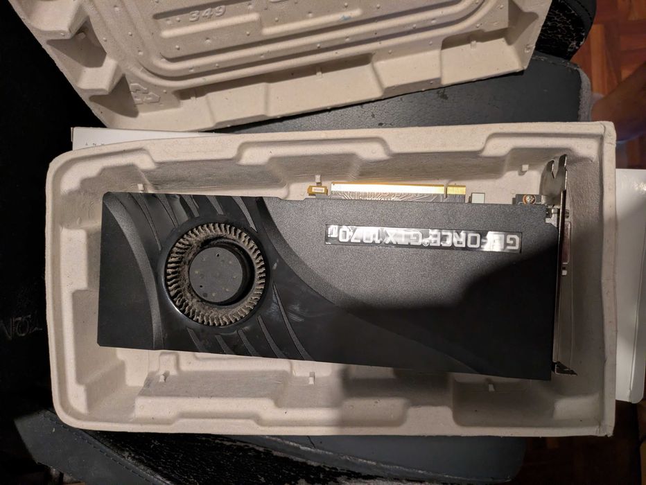 Placa gráfica 1070 ti modelo pascal