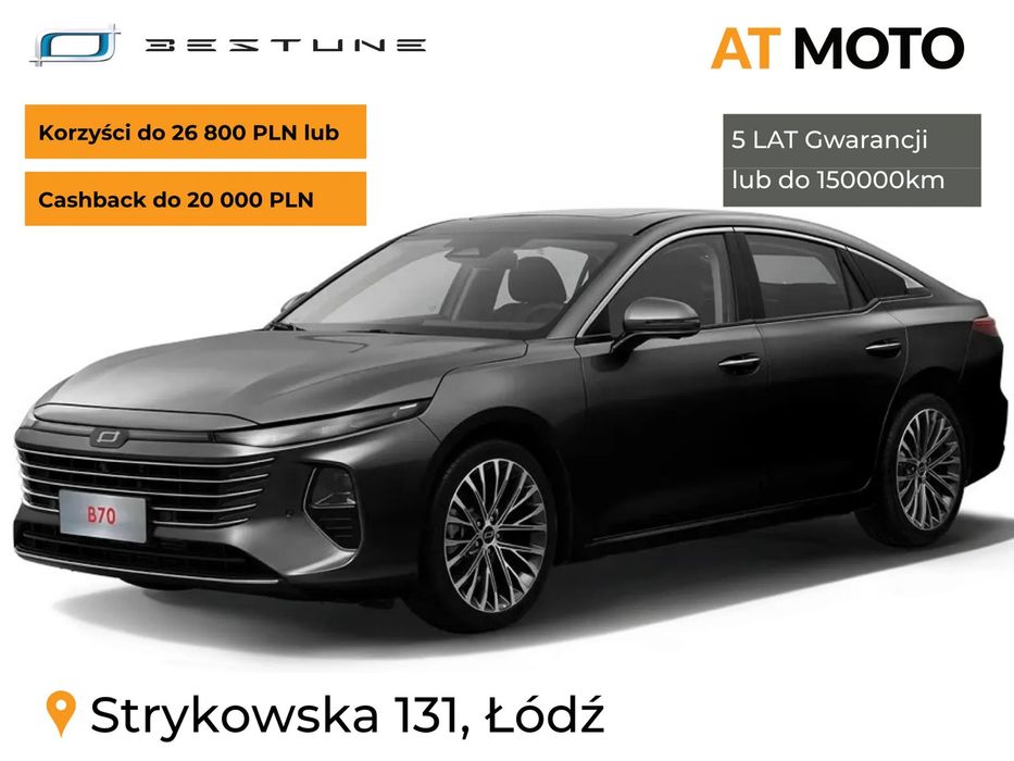 Bestune B70 Benefity o łącznej wartości do 26 800 zł, Rabat do 20 000 zł
