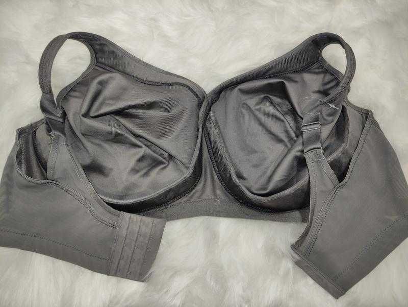 105G Мягкий спортивный бюстгальтер plus plus size с бесшовными чашками