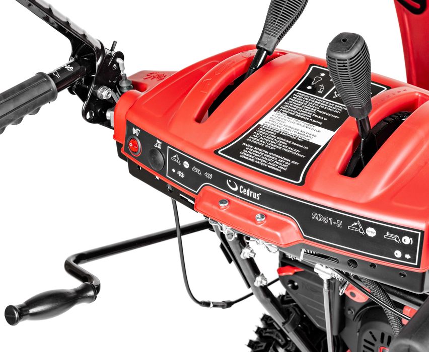 Odśnieżarka spalinowa Cedrus SB61-E Loncin LC170FDS, rozrusznik elektryczny