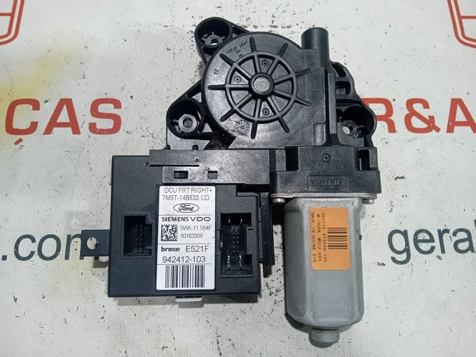Motor Elevador Vidro Porta Frente Direito Ford Focus MK2 7M5T14B533