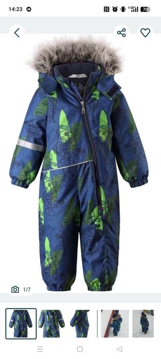 Зимовий комбінезон Lassie Zaiga 80