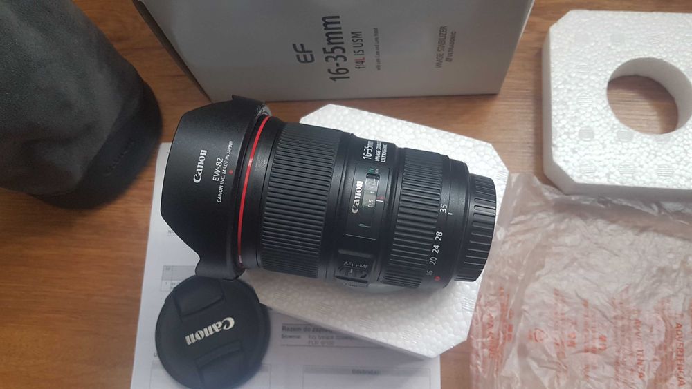 Canon EF 16-35 f/4L IS USM Jak Nowy