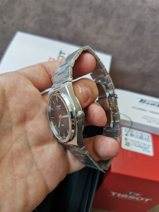 Tissot PRX T137.410.11.041.00 Blue Dial 40mm годинник Тиссо Оригинал