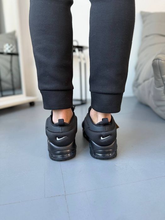 36-45 Nike Air More Uptempo Low Black