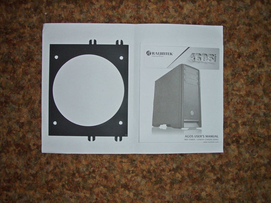 Корпус до ПК Raijintek AGOS чорний (0R200001)