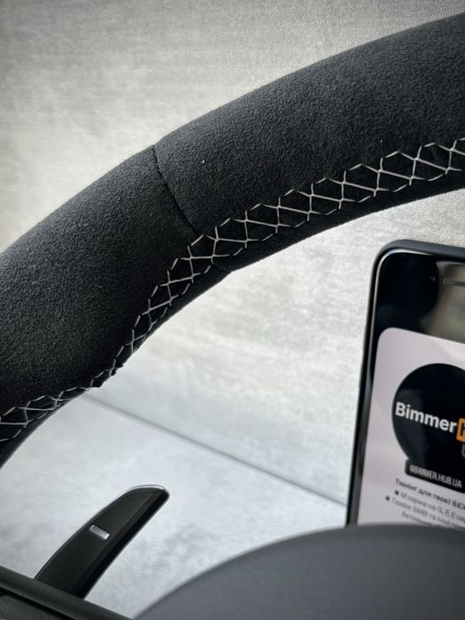 М руль BMW CS алькантара/карбон f10 f15 f25 f30 f32 f20 f01