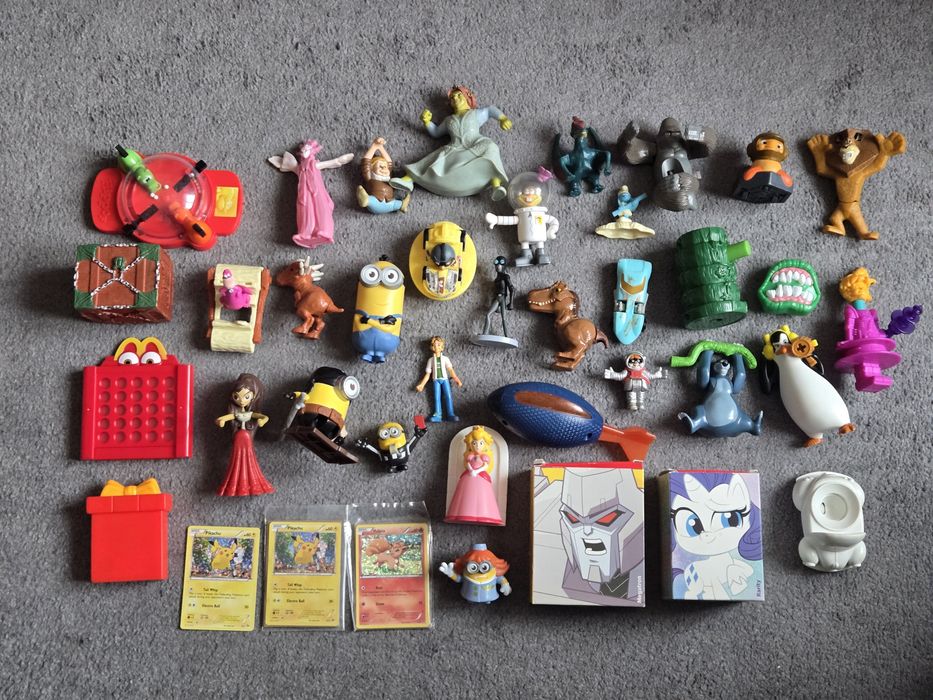 Іграшки happy meal McDonald's і не тільки, майнкрафт, динозаври