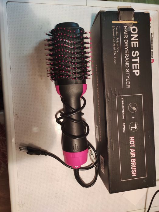 Фен-щітка стайлер для укладки волосся 3в1