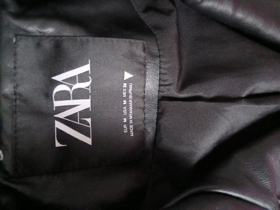 Косуха шкіряна Zara жіноча