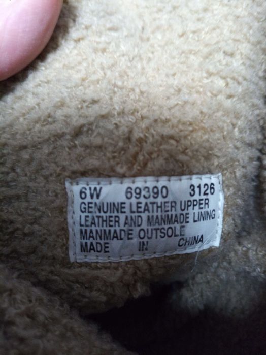 kozaki skórzane Timberland