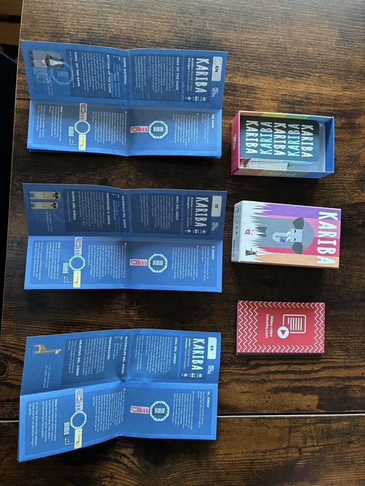 Kariba - jogo de cartas