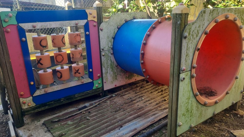 Parque Infantil Jogo Galo Tunel