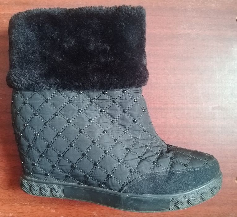 Женские зимние полусапожки