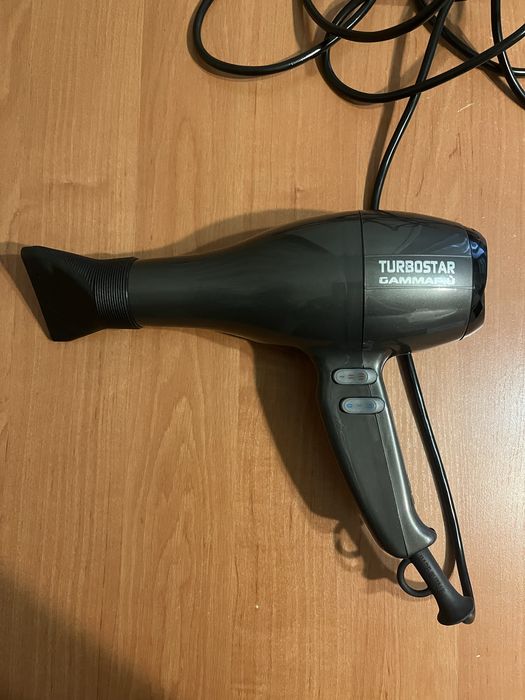 Фен GAMMAPIU Turbostar Black Metallic