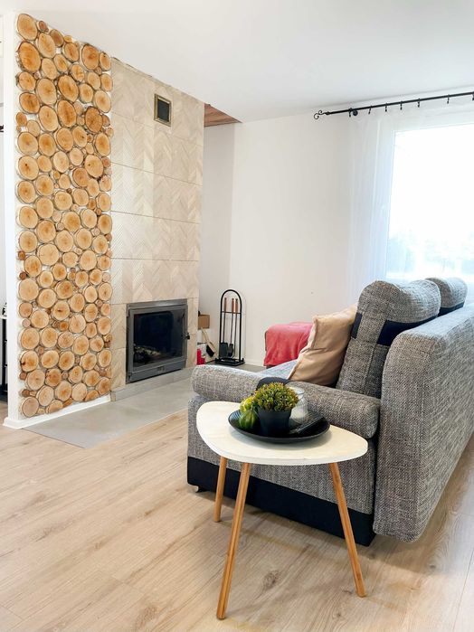 Domek z kominkiem i sauną w Leśnej Polanie- wolne Święta