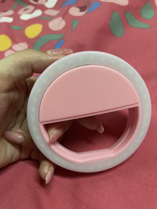 Flash/ring light 3 niveis de luz led - NOVO