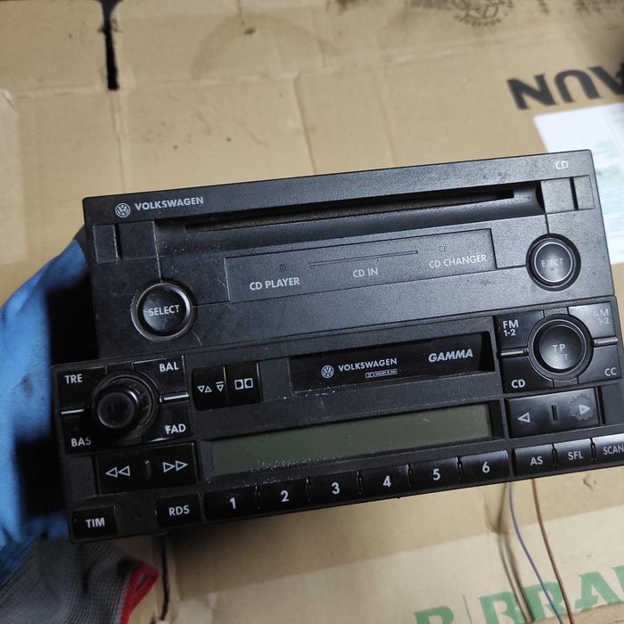 Radio + Zmieniarka Vw Passat B 5 Gamma V Komplet 1J00,351,86D