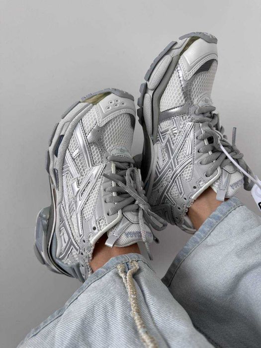 Кросівки Balenciaga Runner Trainer Premium White/Grey