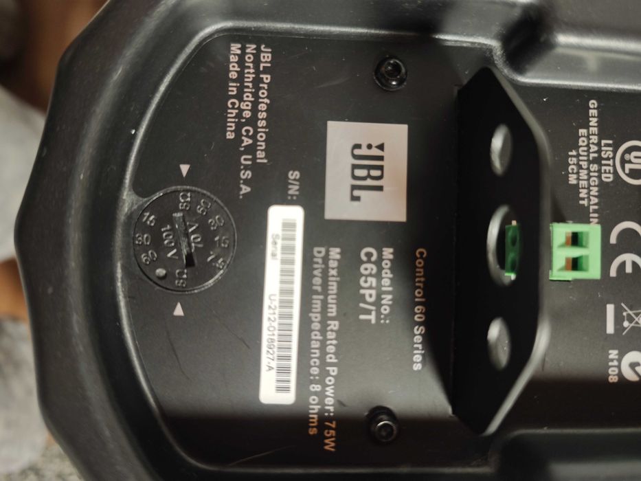 Акустическая система JBL Control 65 P/T